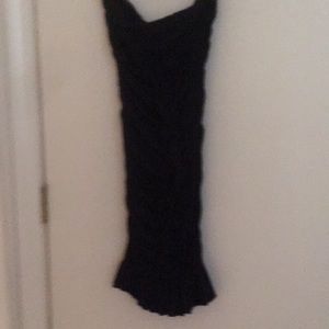 Black Strapless Dress